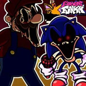 FNF Mario.EXE vs Sonic.EXE (It's a me x Too Slow)